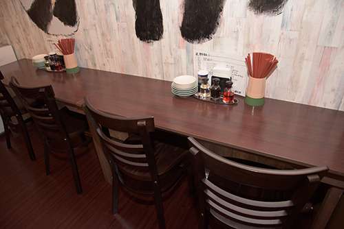 店内 カウンター